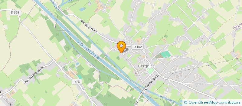 localisation de l'entreprise PALME IMMO  HERGNIES