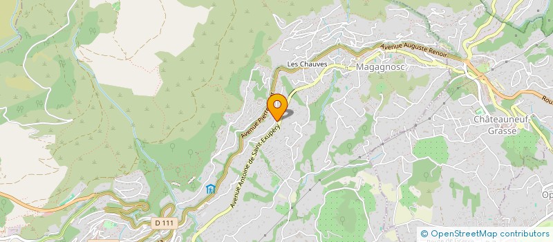 localisation de l'entreprise PALMER 51 à GRASSE