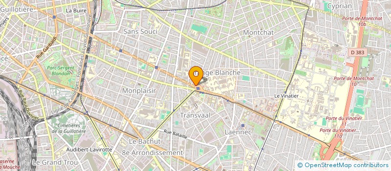 localisation de l'entreprise PALMER  LYON