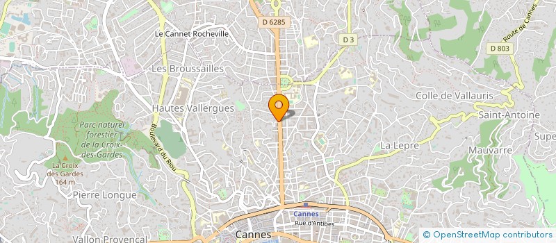 localisation de l'entreprise PALMERA AGENCY  CANNES