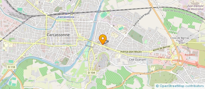 localisation de l'entreprise PALMICITY à CARCASSONNE