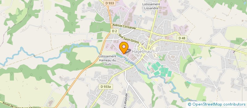 localisation de l'entreprise PALMICLEAN à HAGETMAU