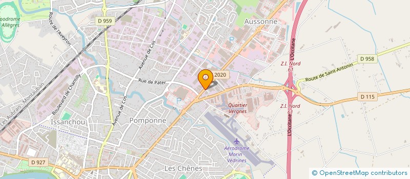 localisation de l'entreprise PALMIER DISCOUNT à MONTAUBAN