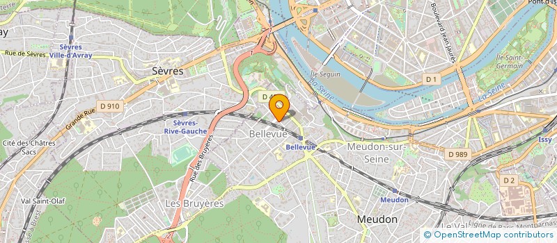 localisation de l'entreprise PALMIER                       GERMA  MEUDON