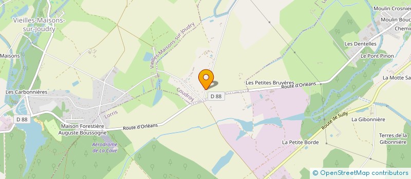 localisation de l'entreprise PALMIMMO  COUDROY
