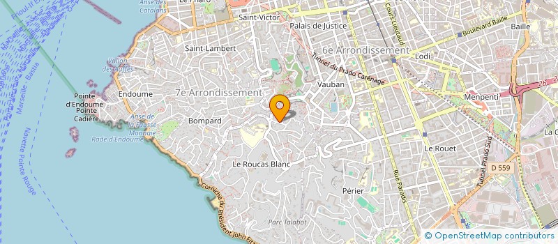 localisation de l'entreprise PALMIMO TERRAIL à MARSEILLE