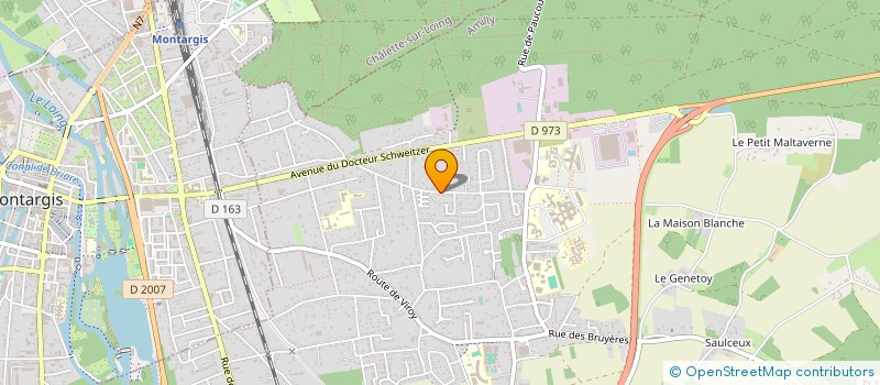 localisation de l'entreprise PALMIRA à AMILLY