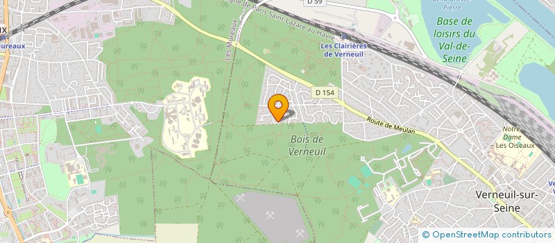 localisation de l'entreprise PALMROCK  VERNEUIL-SUR-SEINE