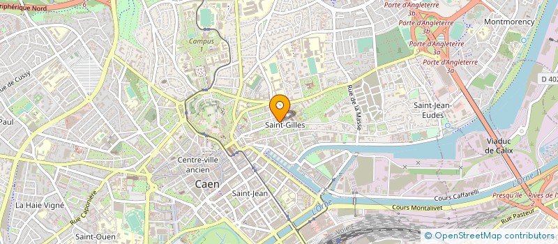 localisation de l'entreprise PALMS à CAEN