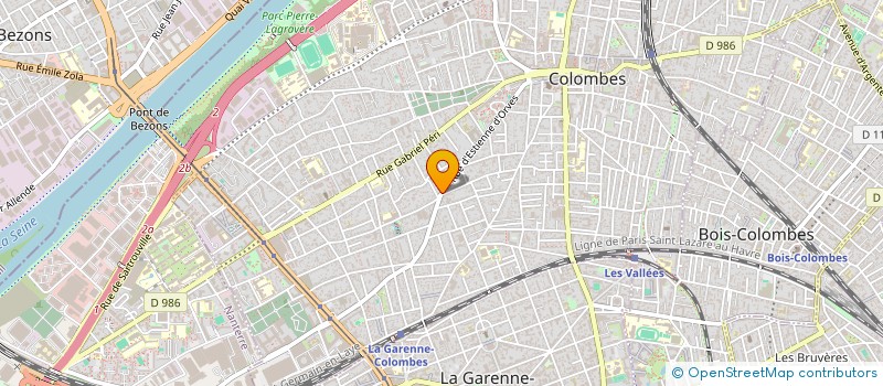 localisation de l'entreprise PALMTOP FRANCE à COLOMBES