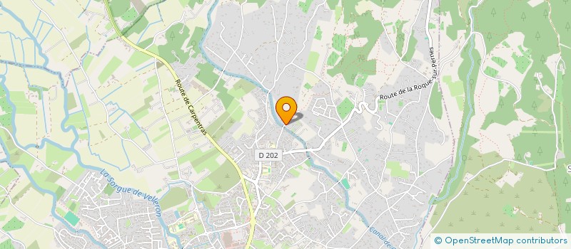 localisation de l'entreprise PALMYIE  L'ISLE-SUR-LA-SORGUE