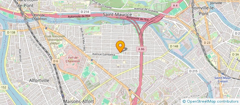 localisation de l'entreprise PALMYRE à MAISONS-ALFORT