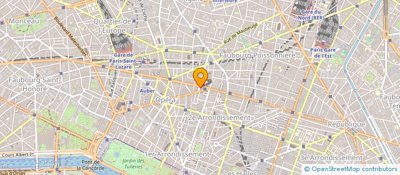 localisation de l'entreprise PALMYRE 8193 BAIL à PARIS