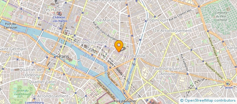 localisation de l'entreprise PALMYRE PRODUCTIONS à PARIS