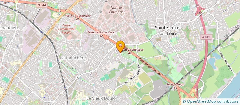 localisation de l'entreprise PALO ALTO CONSEIL à NANTES