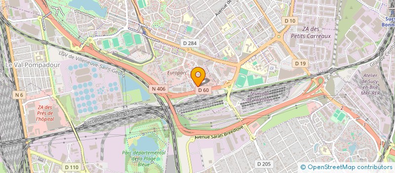 localisation de l'entreprise PALO DISTRI-LAB à CRETEIL