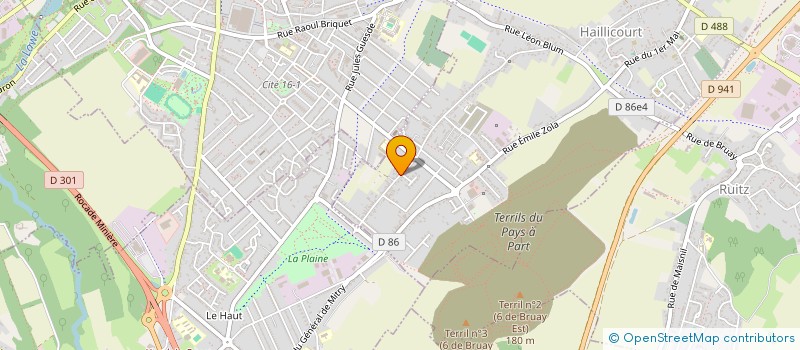 localisation de l'entreprise PALOA MARO  HAILLICOURT