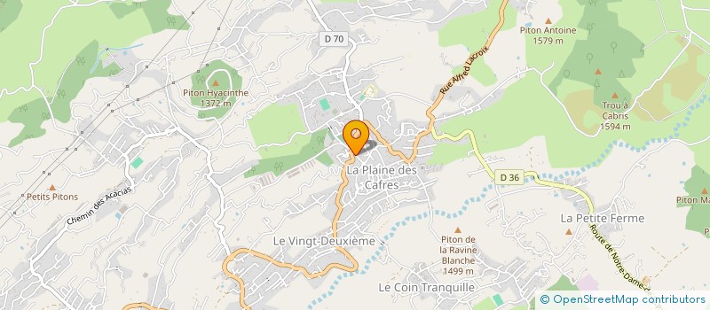 localisation de l'entreprise PALOEM à LE TAMPON