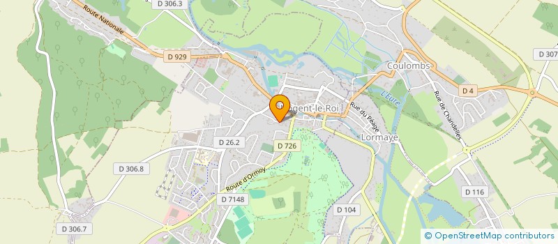 localisation de l'entreprise PALOLYRO à NOGENT-LE-ROI