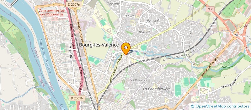 localisation de l'entreprise PALOMA  BOURG-LES-VALENCE