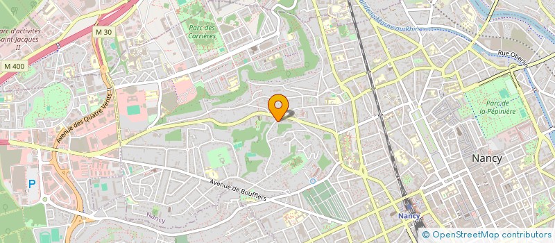 localisation de l'entreprise PALOMA  NANCY