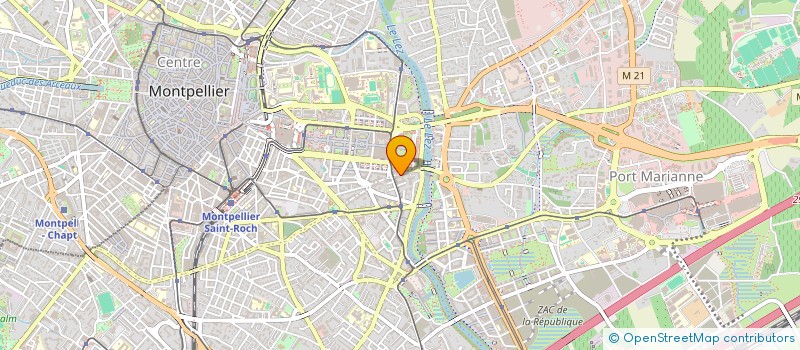 localisation de l'entreprise PALOMA à MONTPELLIER