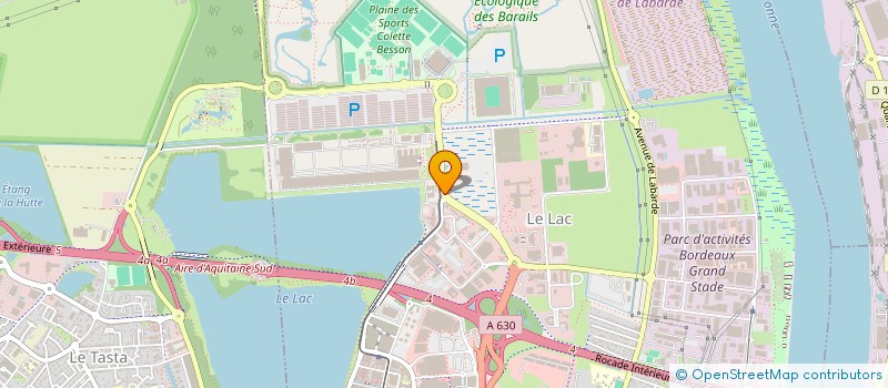 localisation de l'entreprise PALOMA  BORDEAUX