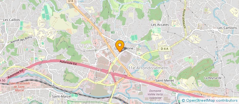 localisation de l'entreprise PALOMA à MARSEILLE