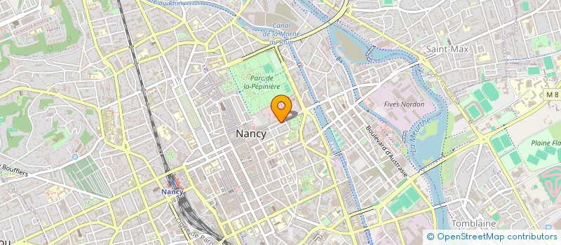 localisation de l'entreprise PALOMA à NANCY