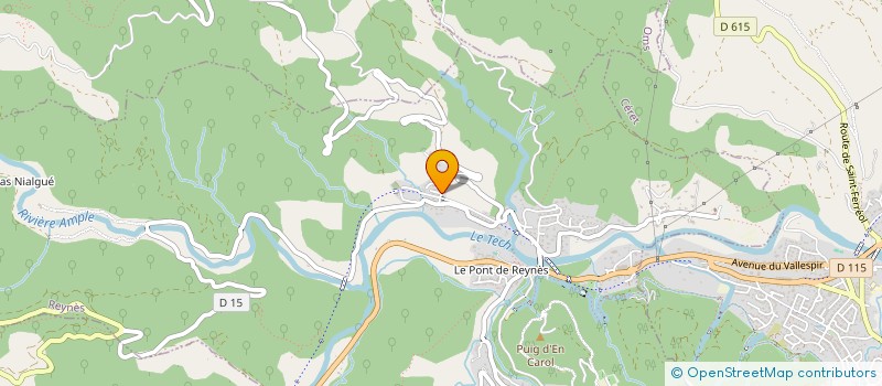 localisation de l'entreprise PALOMA  REYNES