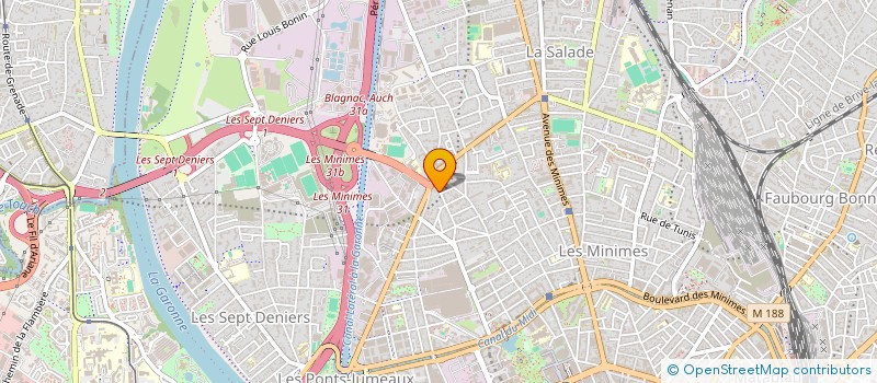 localisation de l'entreprise PALOMA à TOULOUSE
