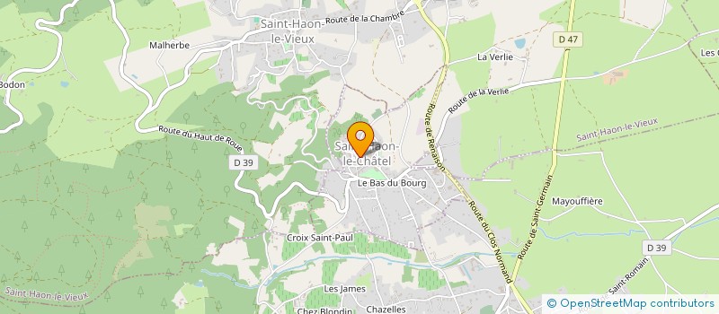 localisation de l'entreprise PALOMA  SAINT-HAON-LE-CHATEL