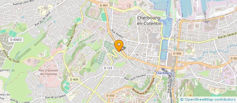 localisation de l'entreprise PALOMA à CHERBOURG-EN-COTENTIN