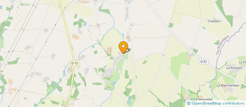 localisation de l'entreprise PALOMA  FAY-DE-BRETAGNE