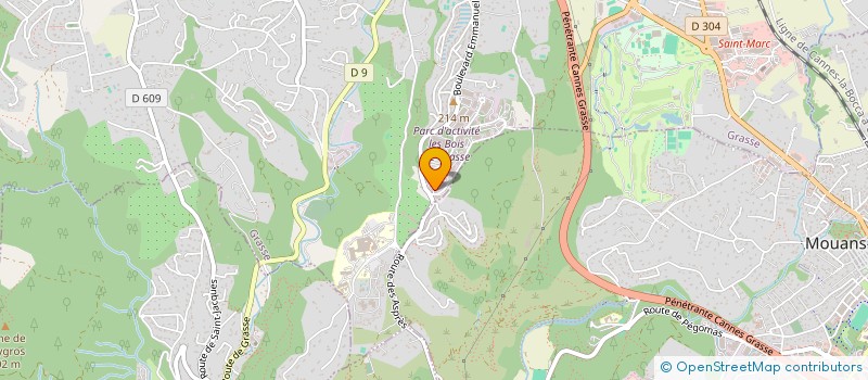 localisation de l'entreprise PALOMA CONSULTING  GRASSE