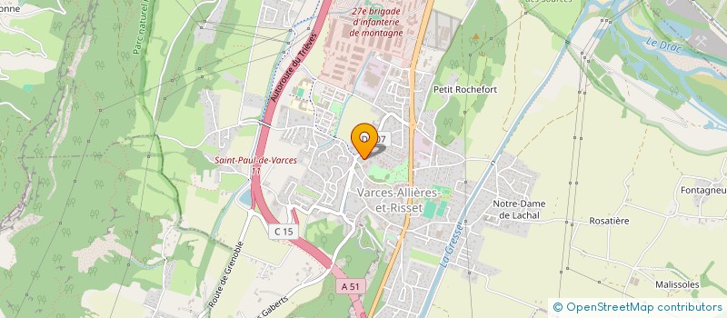localisation de l'entreprise PALOMA DE FIFO à VARCES-ALLIERES-ET-RISSET