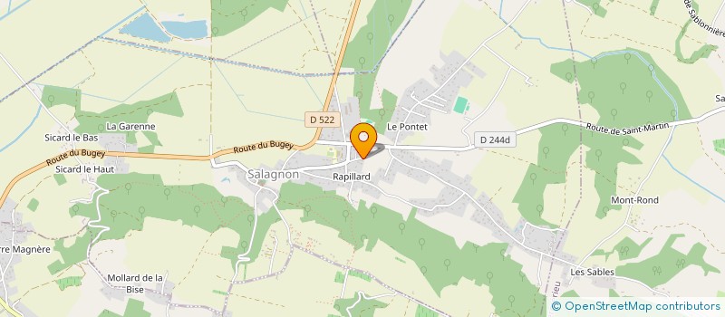 localisation de l'entreprise PALOMA IMMOBILIER  SALAGNON