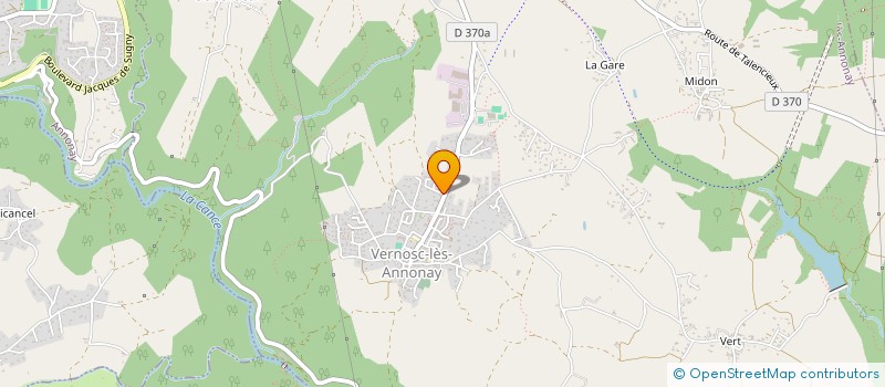 localisation de l'entreprise PALOMA INVEST  DAVEZIEUX