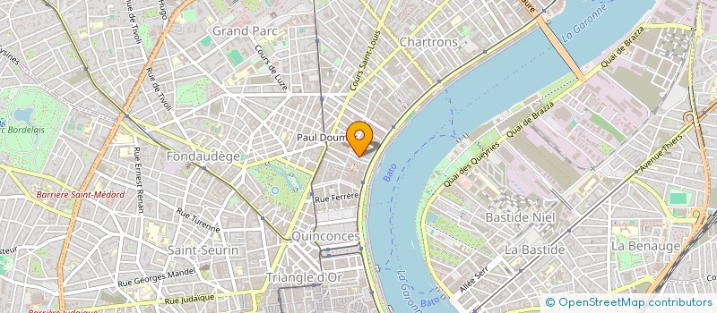 localisation de l'entreprise PALOMA SC II  BORDEAUX