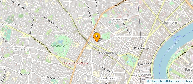 localisation de l'entreprise PALOMAUS  BORDEAUX