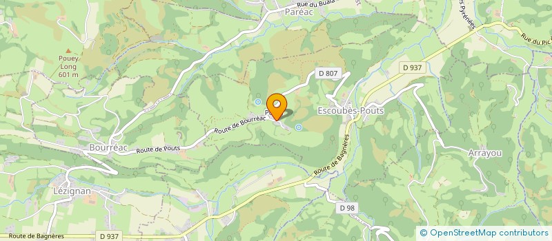 localisation de l'entreprise PALOMBE  ADE