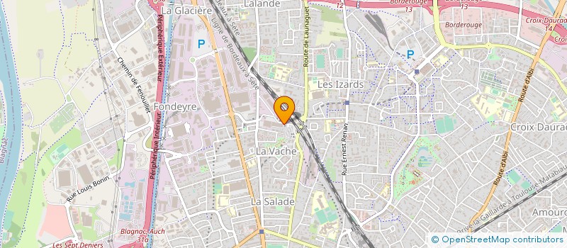 localisation de l'entreprise PALOME BJ à TOULOUSE