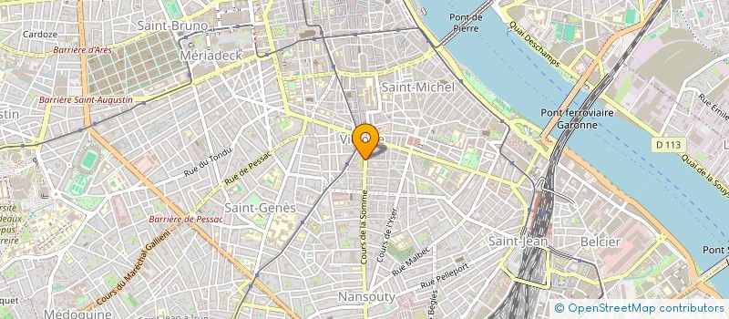 localisation de l'entreprise PALOMER à BORDEAUX
