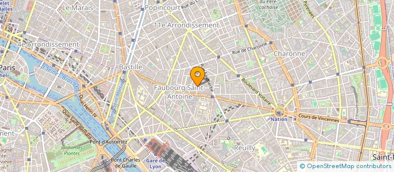 localisation de l'entreprise PALOMIAM  PARIS