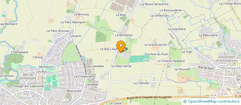 localisation de l'entreprise PALOMINO  PACE