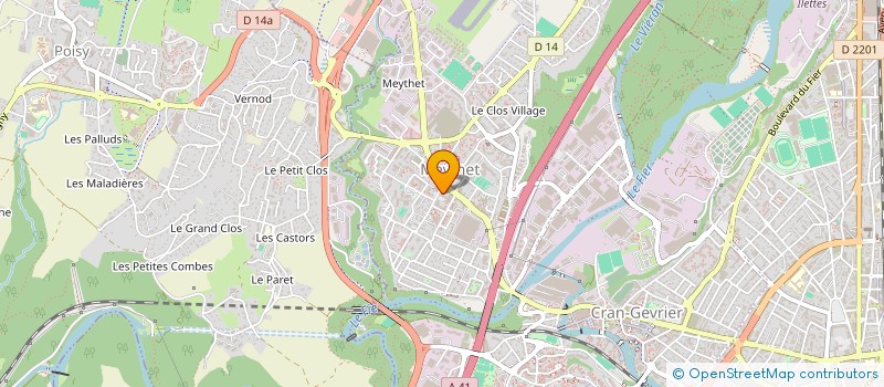 localisation de l'entreprise PALOMINO à ANNECY