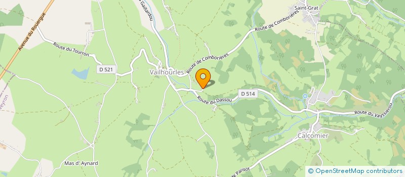 localisation de l'entreprise PALOMINO  VILLEFRANCHE-DE-ROUERGUE