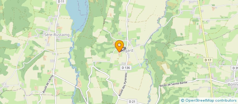 localisation de l'entreprise PALOMO  SERE-RUSTAING