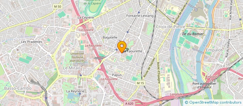 localisation de l'entreprise PALOP'S TOULOUSE à TOULOUSE