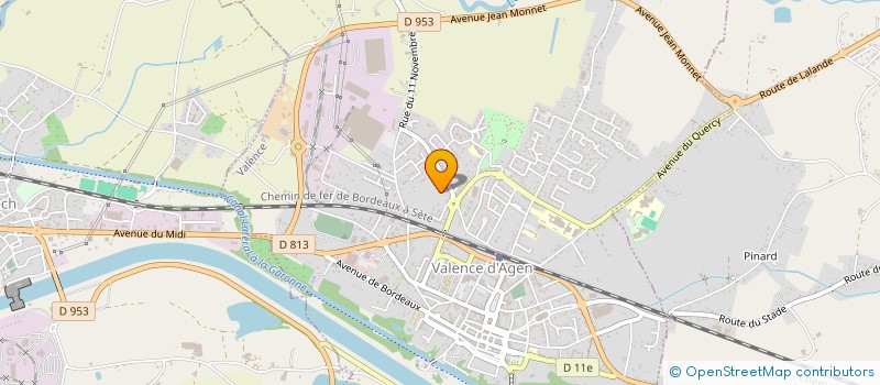localisation de l'entreprise PALORCA ET LOBREIRO à VALENCE